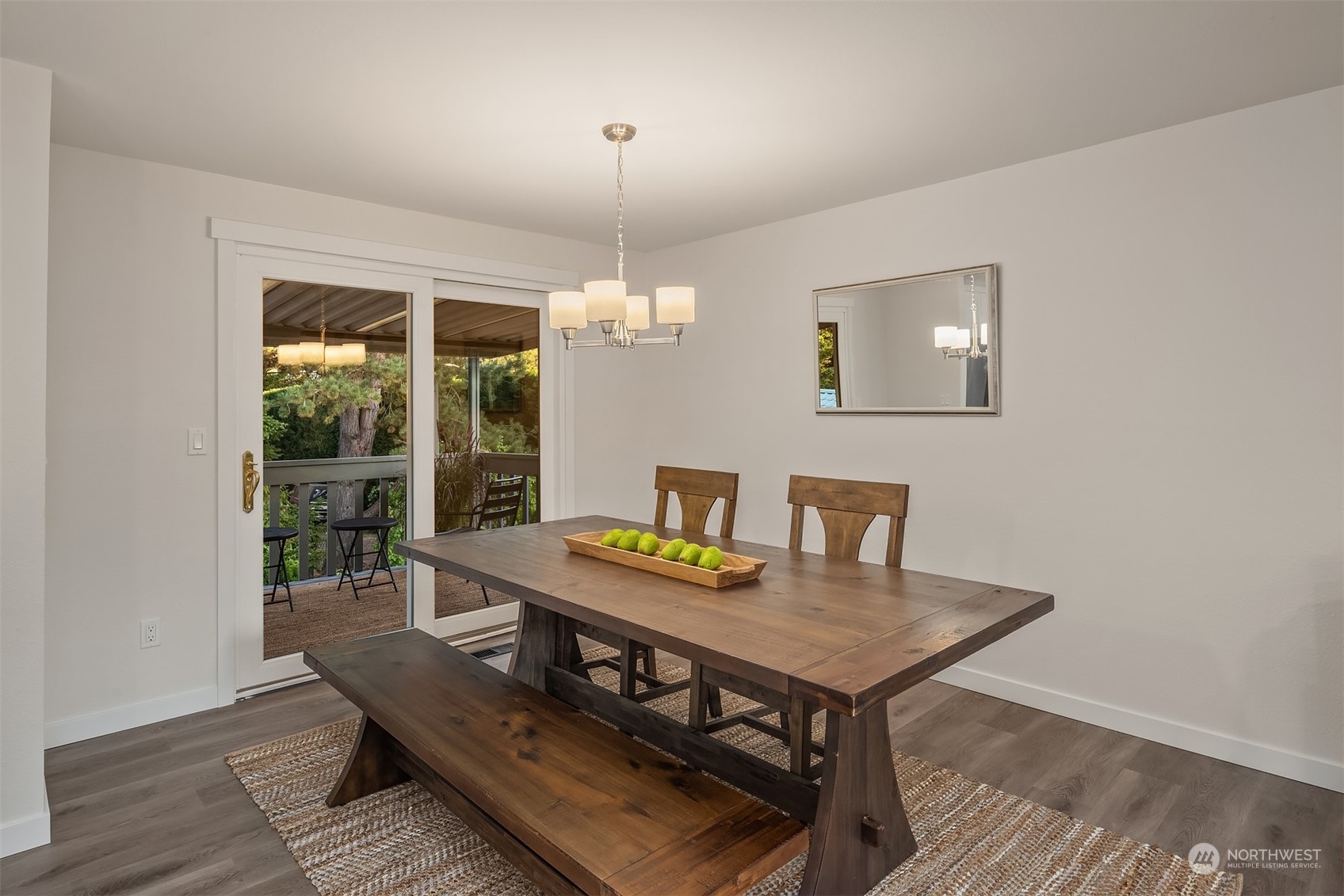 1005 Ave A Snohomish, WA 98290 - Photo 5 of 27 a view of a dining room with furniture window and wooden floor