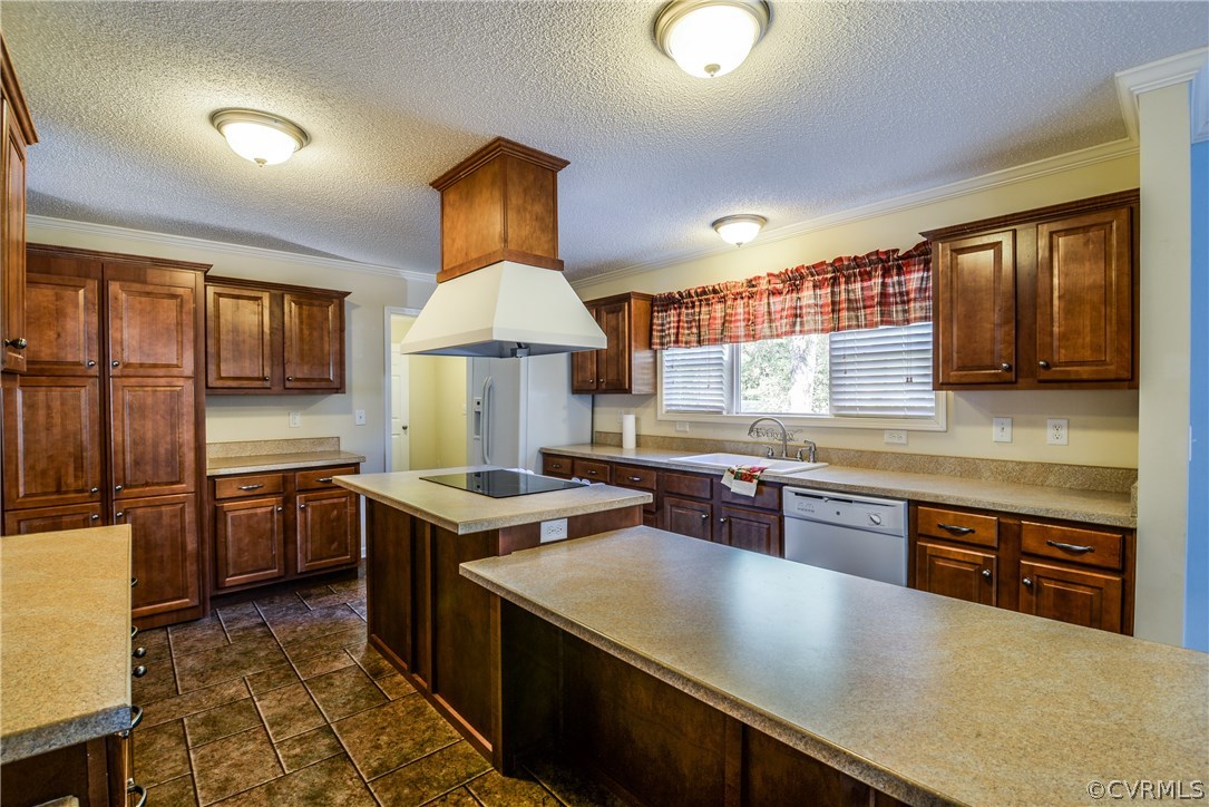 12816 Cox Road Church Road, VA 23833 - Photo 3 of 42 a kitchen with stainless steel appliances granite countertop a sink stove and refrigerator