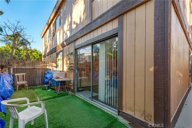 a view of front door