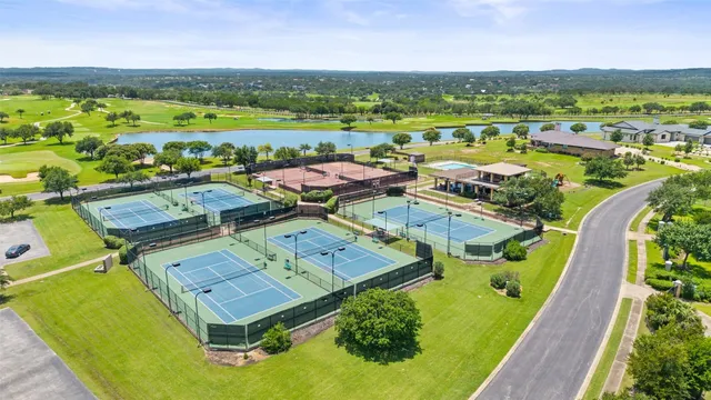 a view of a lake with a mountain in the background
