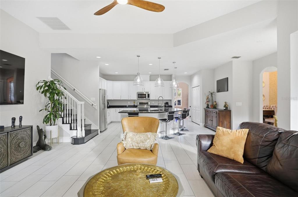 2914 Lee Shore Loop Orlando, FL 32820 - Photo 43 of 96 a living room with furniture and a wooden floor
