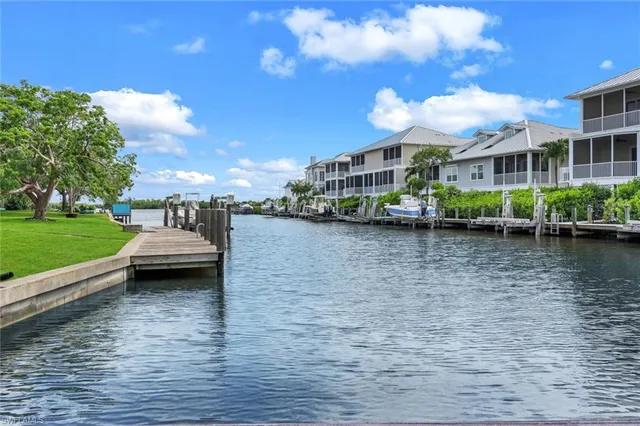 a view of a backyard with porch