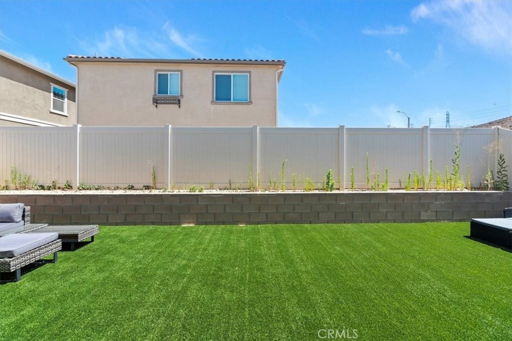 20911 Jennings Way Newhall, CA 91321 - Photo 42 of 50 a view of yard with swimming pool and seating