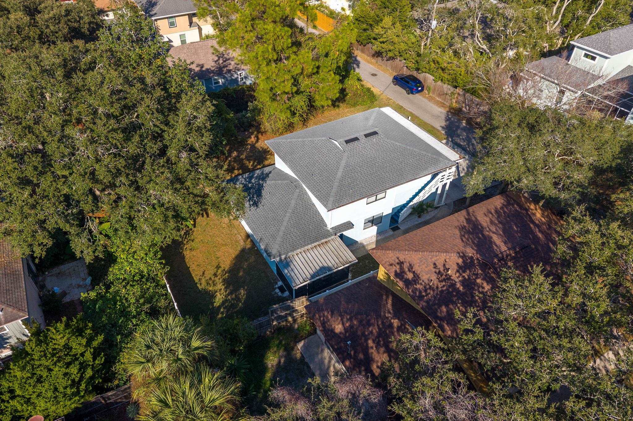 16 Ewing Street St. Augustine Beach, FL 32080 - Photo 37 of 55 an aerial view of a house