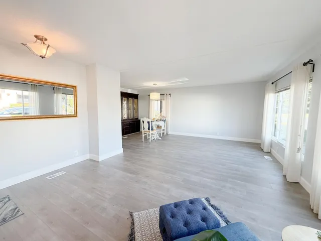 a view of livingroom with furniture and wooden floor