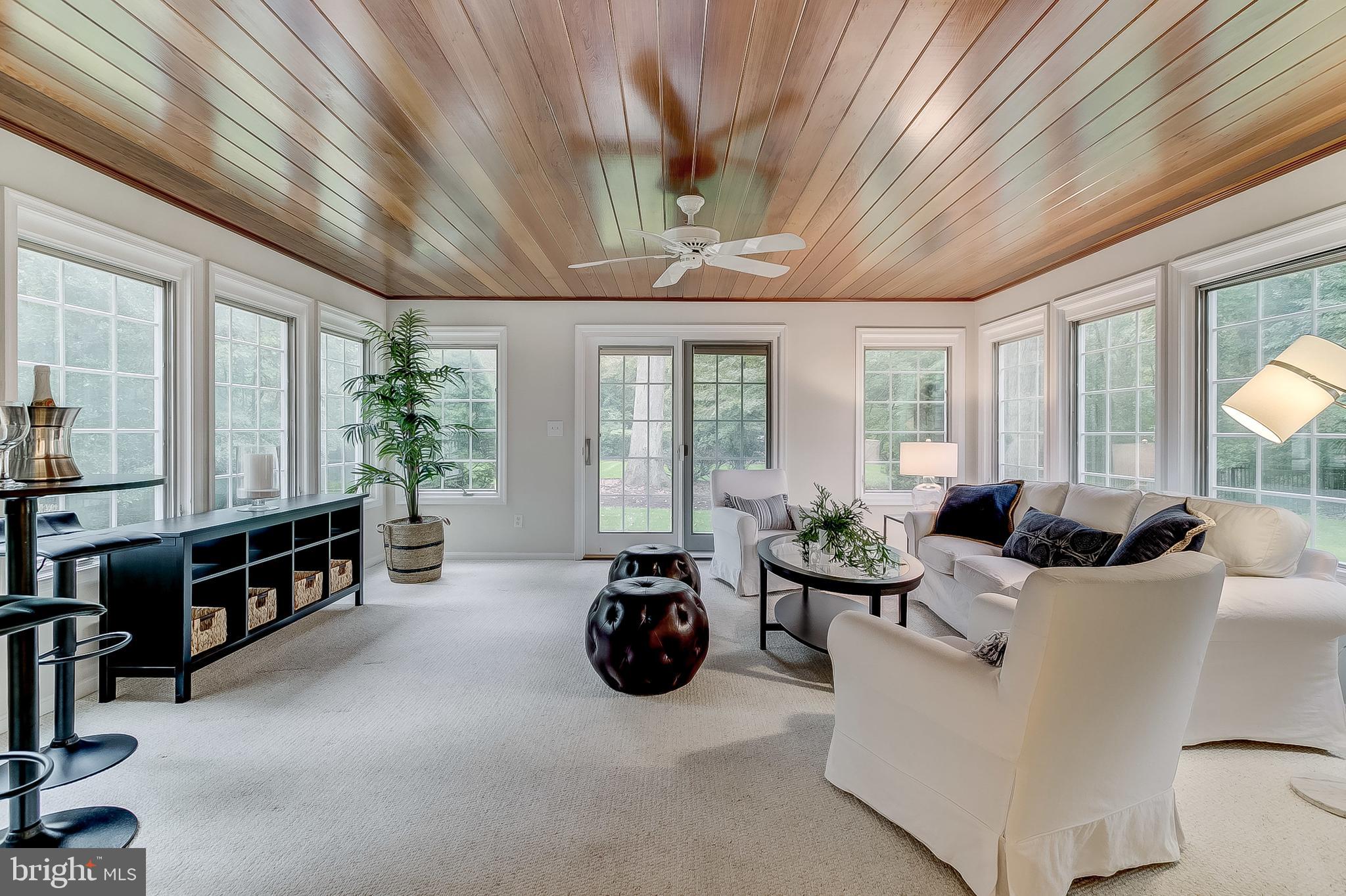 1603 Ridout Road Annapolis, MD 21409 - Photo 17 of 47 Family room with goreous wood ceiling