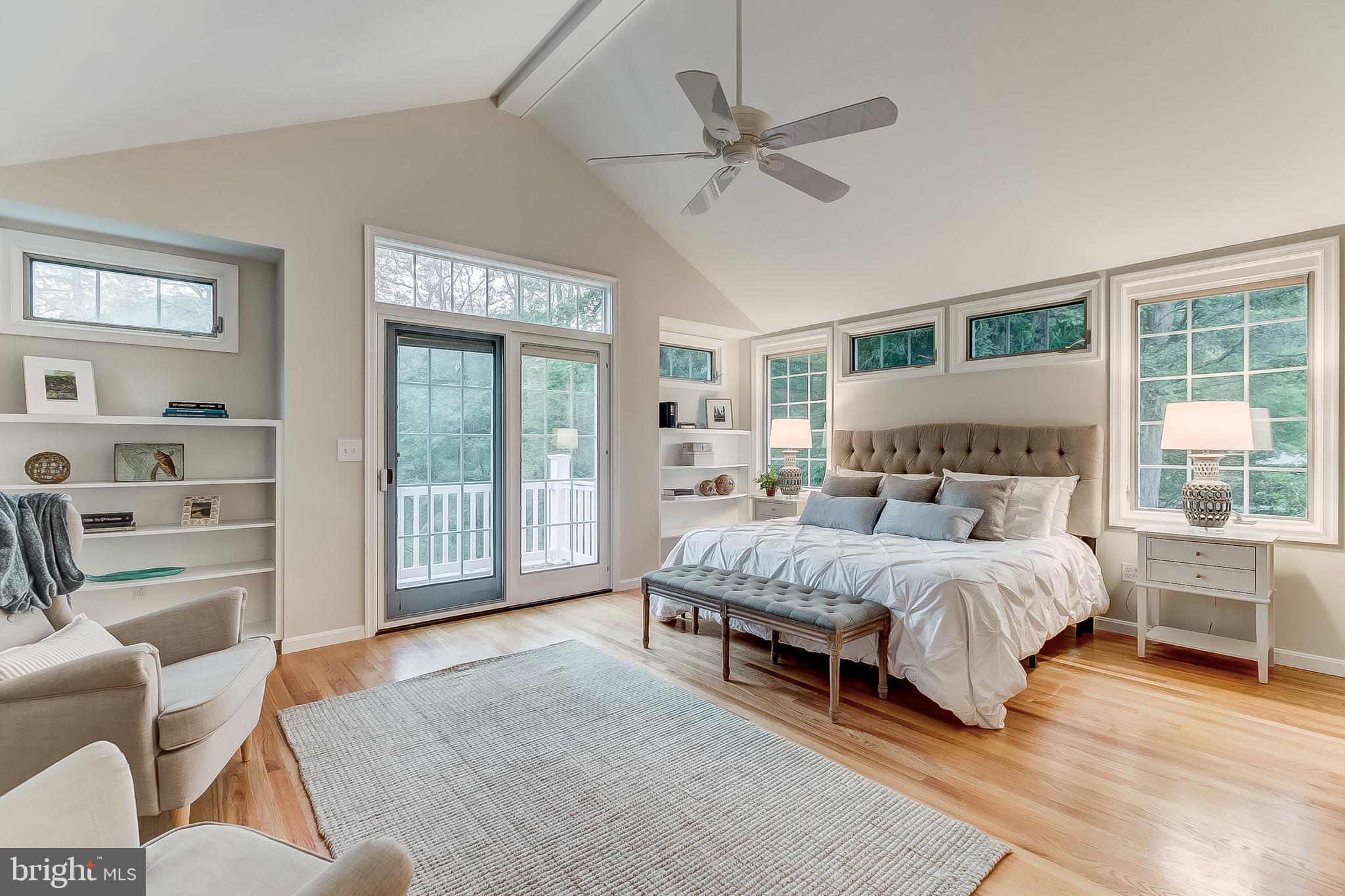 1603 Ridout Road Annapolis, MD 21409 - Photo 23 of 47 Master bedroom with balcony