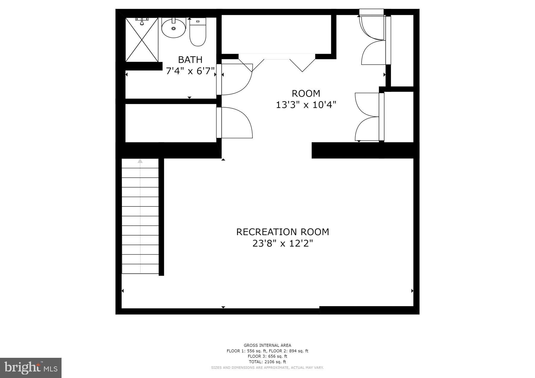 7804 Rippleview Lane Pasadena, MD 21122 - Photo 26 of 29 Basement Floor plan