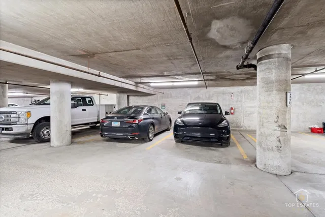 a front view of a building