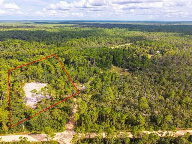 a view of an ocean from a yard
