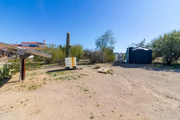 a view of city and mountain
