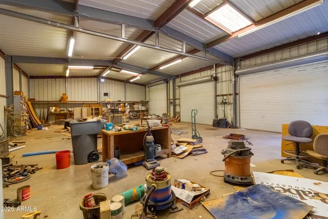 a view of city and mountain