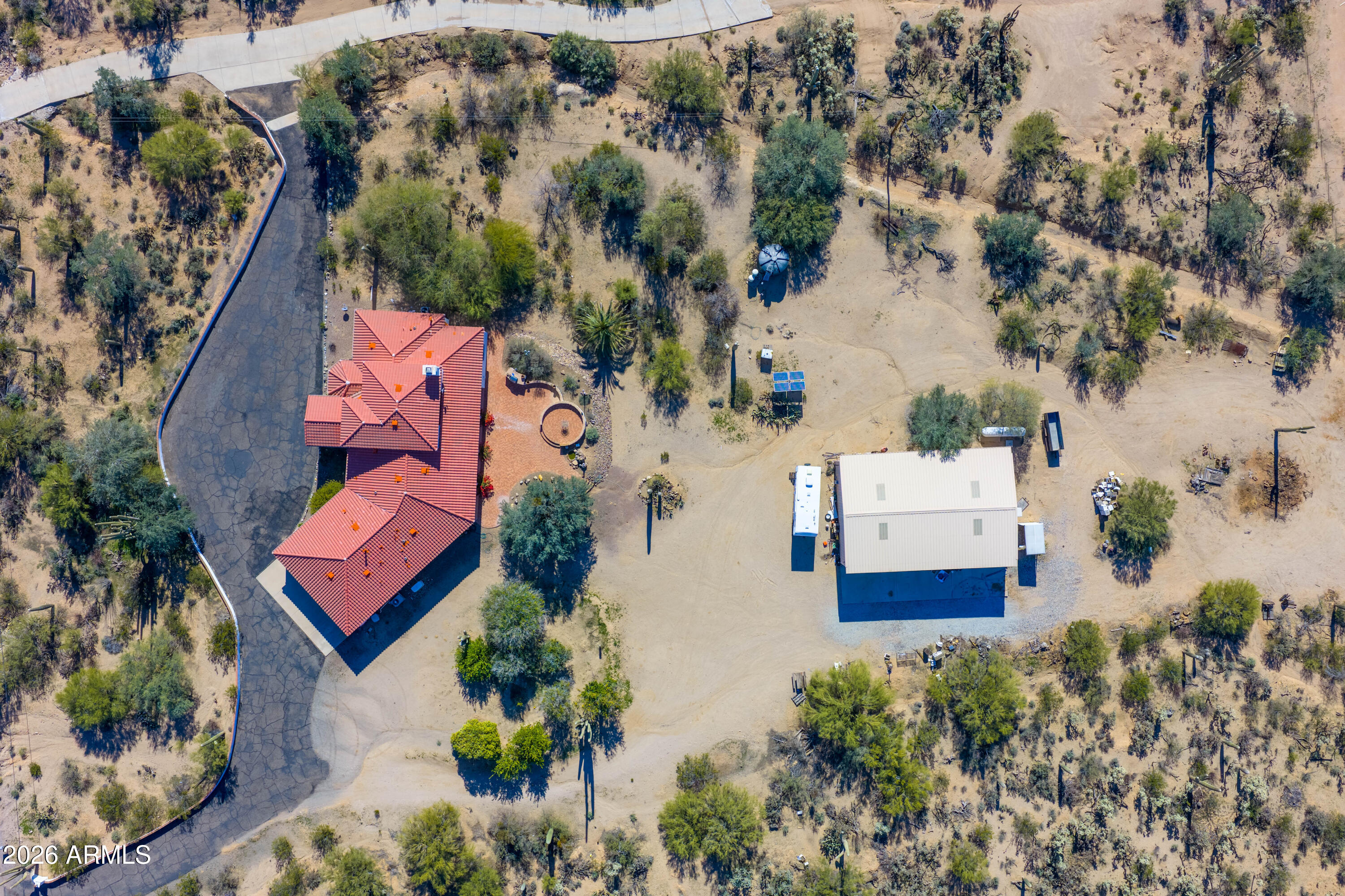 5159 North Lak A Yucca Road Tucson, AZ 85743 - Photo 66 of 66 an aerial view of a house with outdoor space
