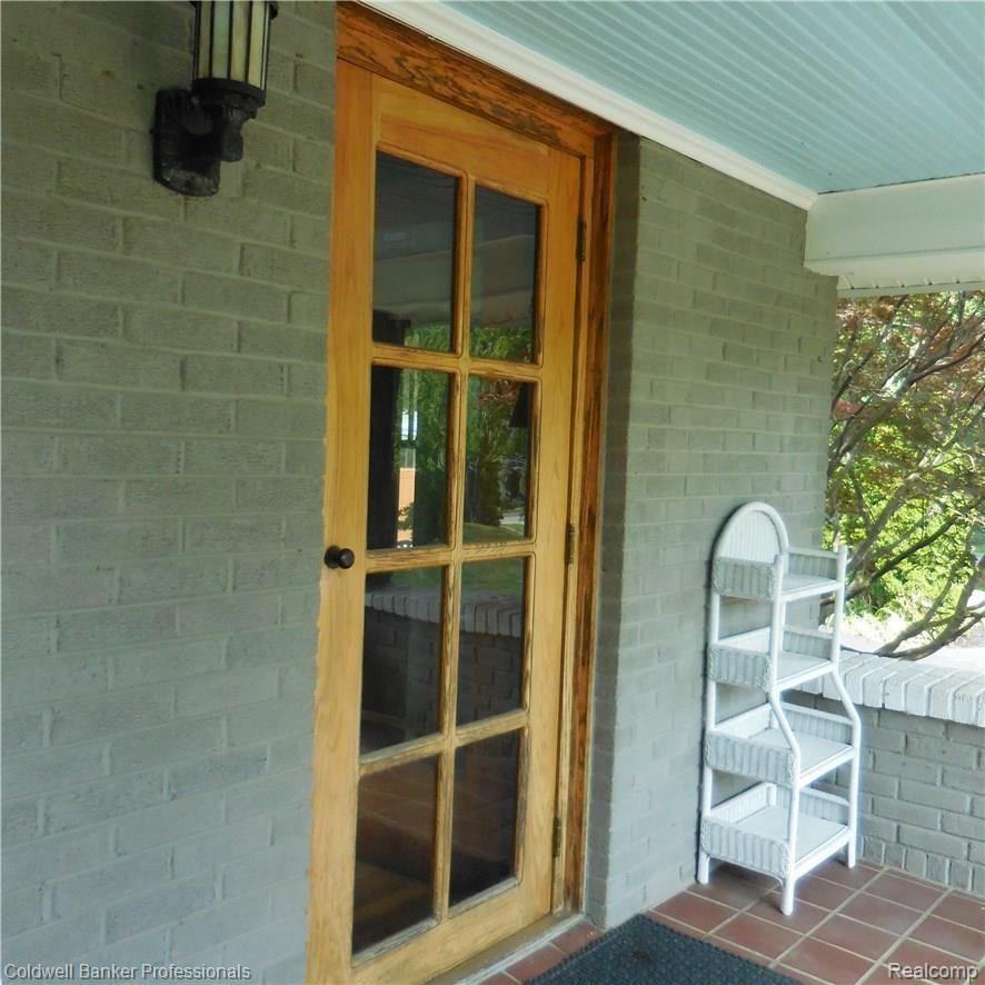 21591 Garfield Road Northville, MI 48167 - Photo 67 of 90 ORIGINAL FRONT DOOR TO THE HOME