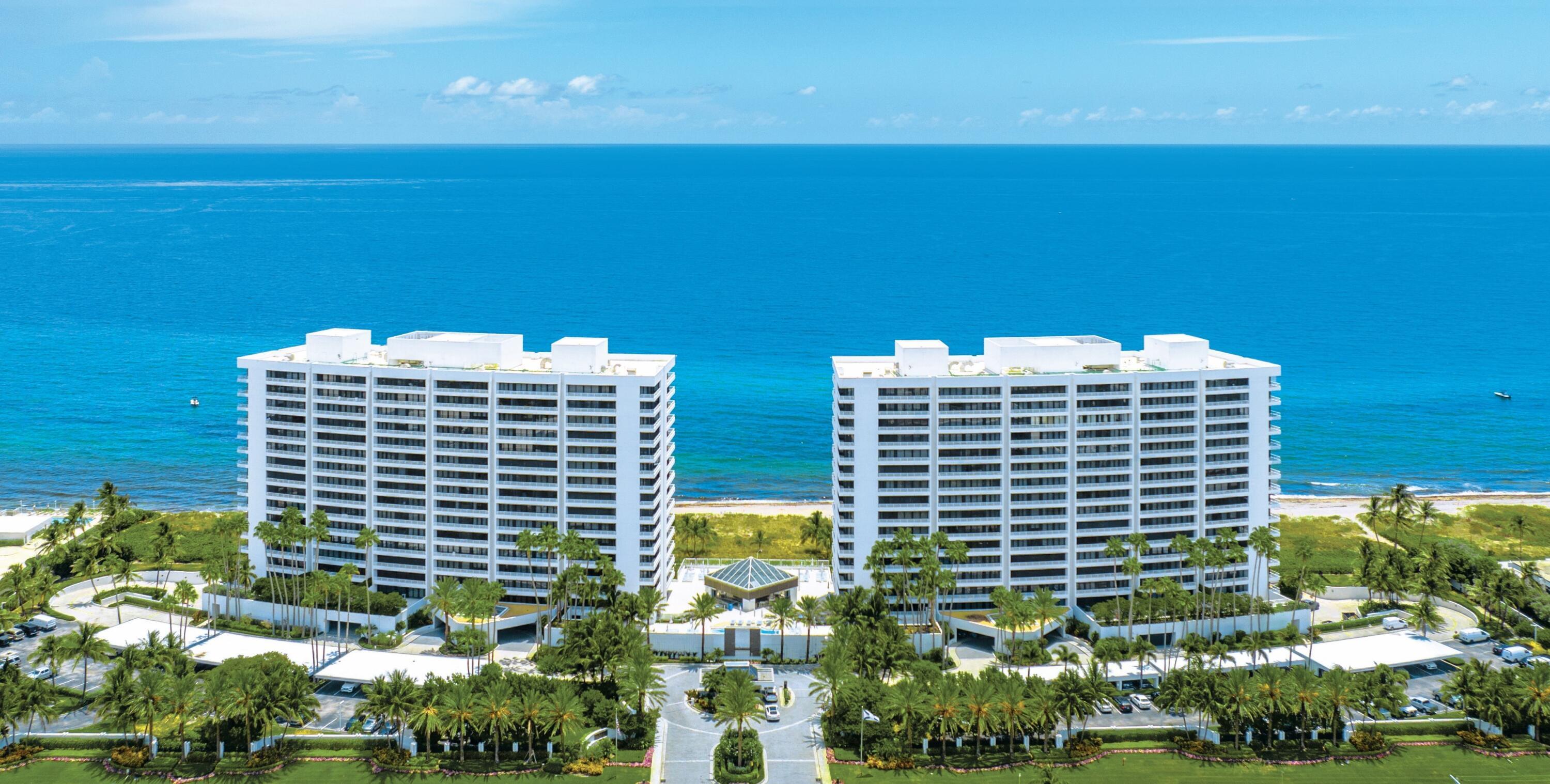 1500 South Ocean Boulevard, Unit 704 Boca Raton, FL 33432 - Photo 47 of 78 Addison Front Aerial 2024
