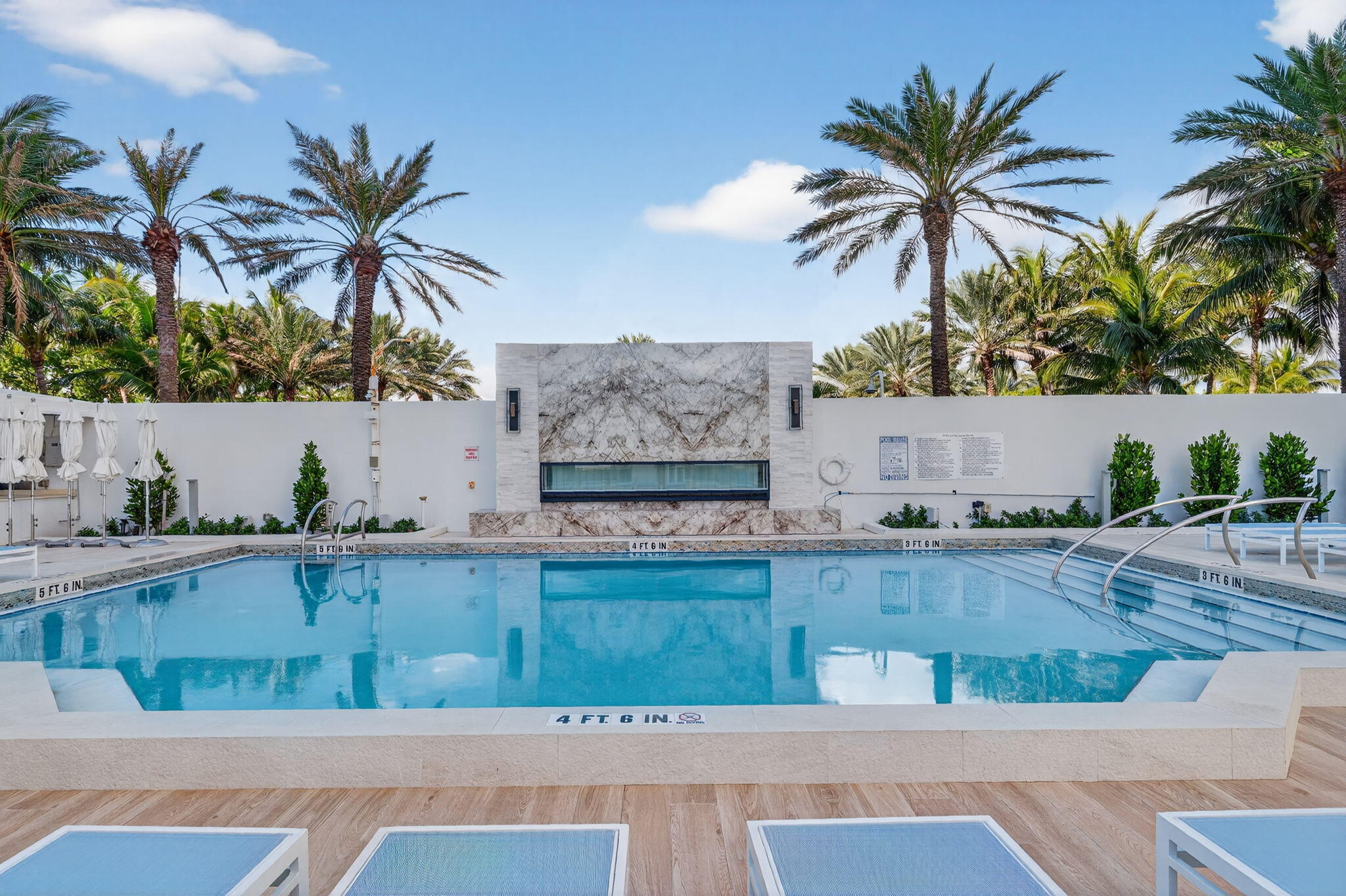 1500 South Ocean Boulevard, Unit 704 Boca Raton, FL 33432 - Photo 55 of 78 Pool & Fire Feature
