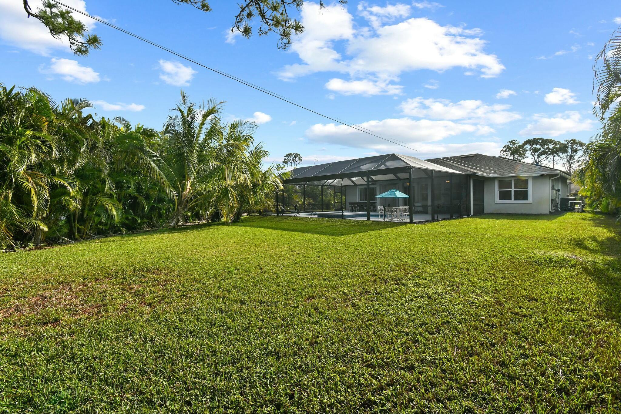 3214 Southwest Constellation Road Port St. Lucie, FL 34953 - Photo 49 of 50 Backyard