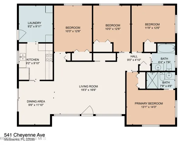 $265,000 | 541 Cheyenne Avenue, Melbourne, FL 32935