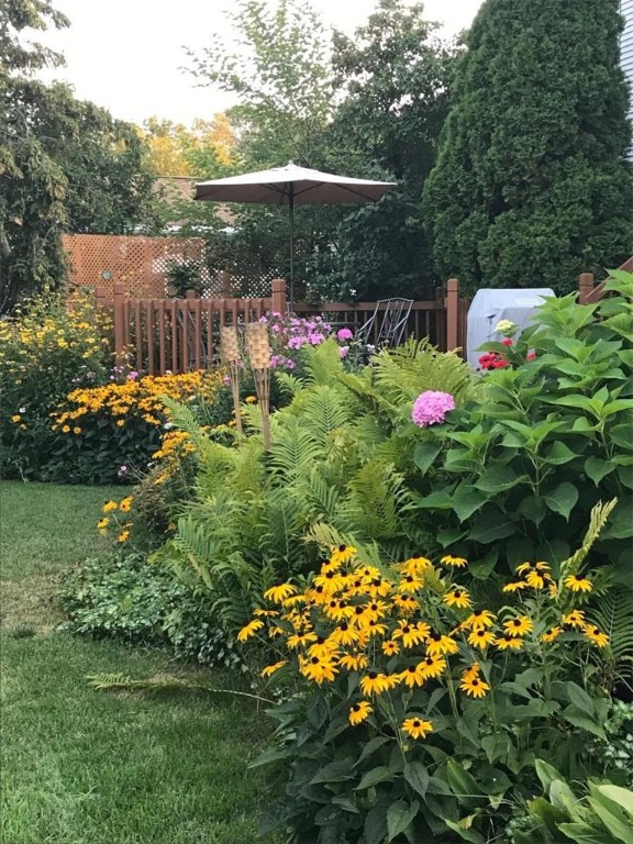 14 Sandhurst Drive Irondequoit, NY 14617 - Photo 36 of 44 Gorgeous back yard, fenced, private, full of gorge