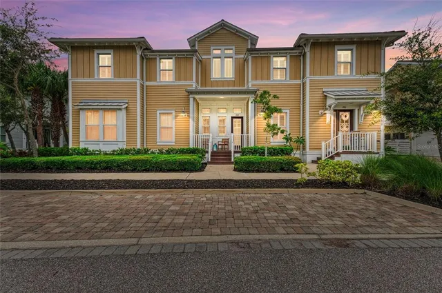 a view of an outdoor space and tennis court