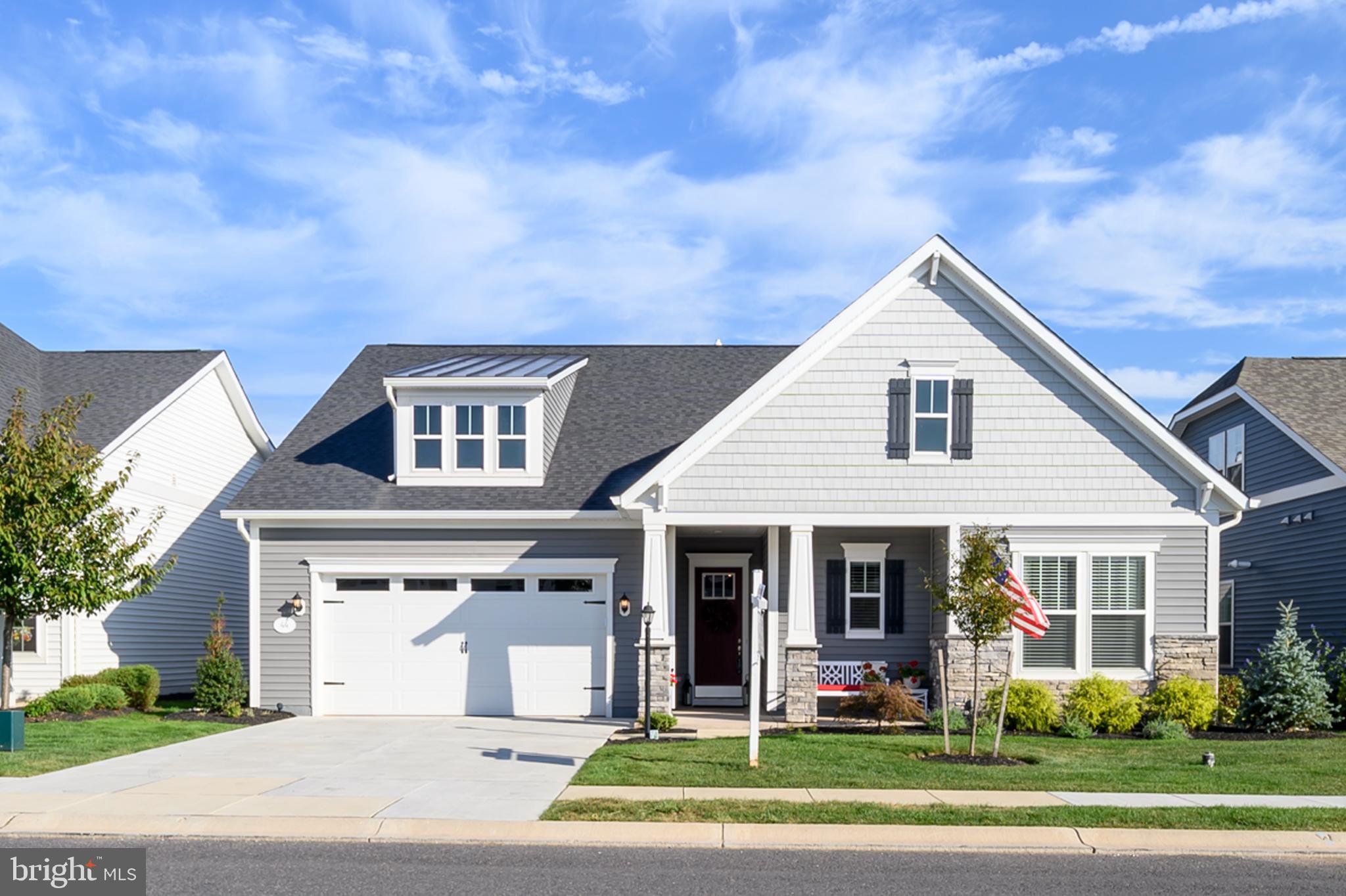 a front view of house with yard