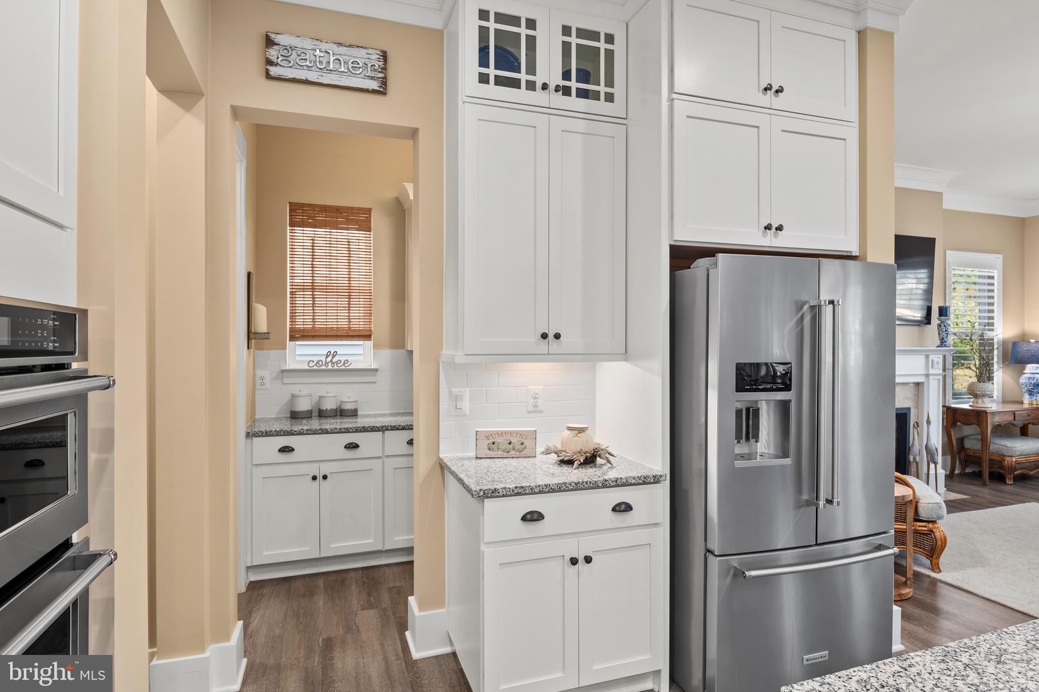 44 Lively Stream Way Gettysburg, PA 17325 - Photo 15 of 70 a kitchen with stainless steel appliances a refrigerator stove and cabinets