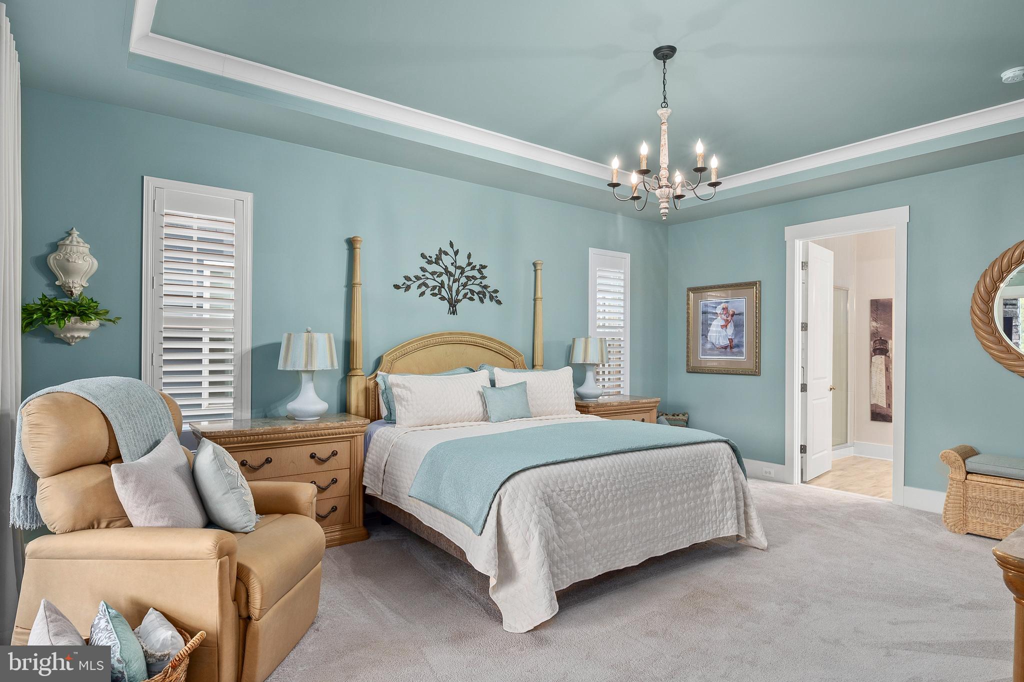 44 Lively Stream Way Gettysburg, PA 17325 - Photo 23 of 70 a bedroom with a bed couch and window