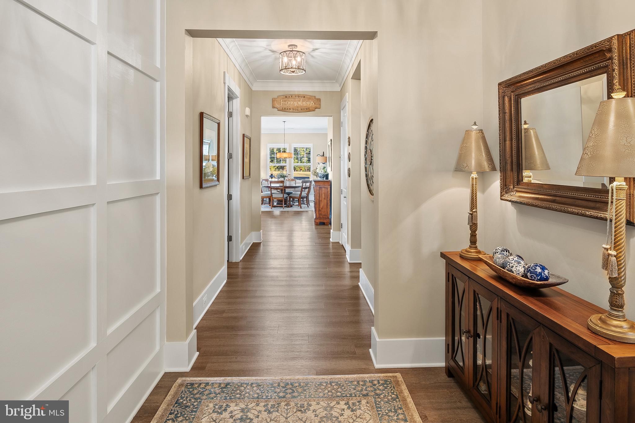 44 Lively Stream Way Gettysburg, PA 17325 - Photo 4 of 70 a view of a hallway with wooden floor and staircase