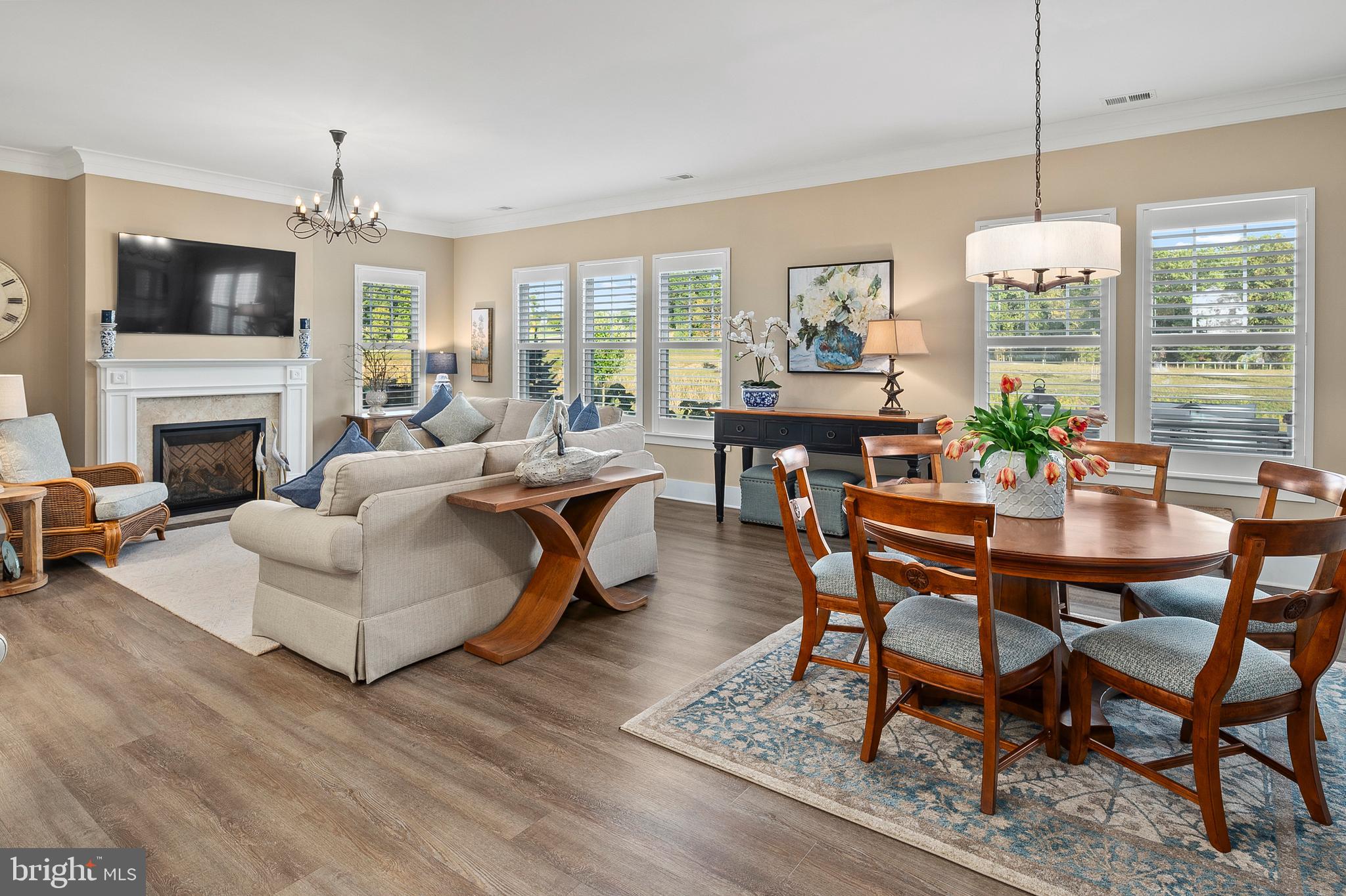 44 Lively Stream Way Gettysburg, PA 17325 - Photo 7 of 70 a living room with fireplace furniture and a flat screen tv