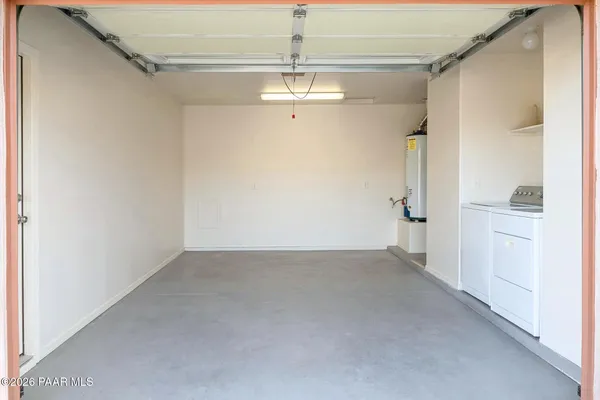 a view of a room with an empty space