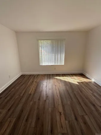 a view of wooden floor in a room