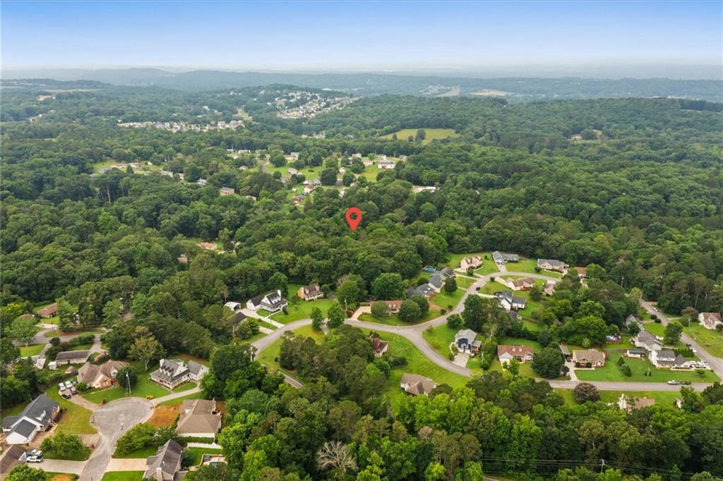405 Chambers Lane Ringgold, GA 30736 - Photo 9 of 11 an aerial view of residential houses with outdoor space and trees