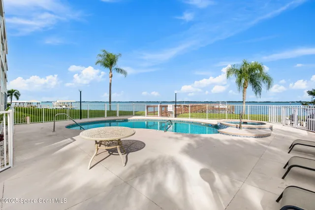 a view of a terrace with a patio