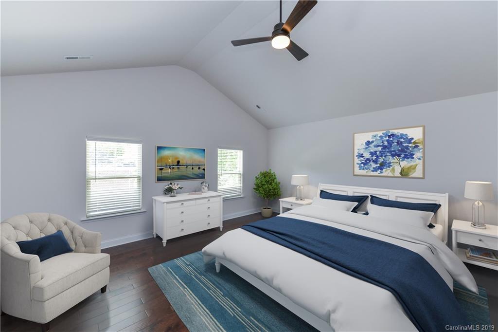 5810 Carmel Road Charlotte, NC 28226 - Photo 18 of 31 a bedroom with furniture and window