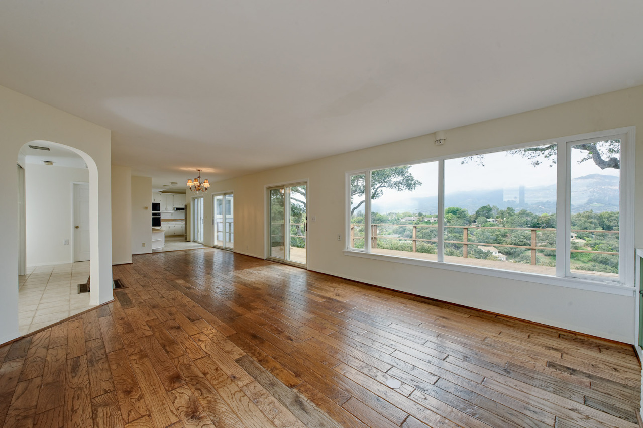 1470 La Cima Road Santa Barbara, CA 93101 - Photo 9 of 17 Living Room & Dining Area