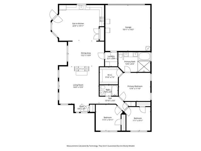 a picture of a bench in front of door