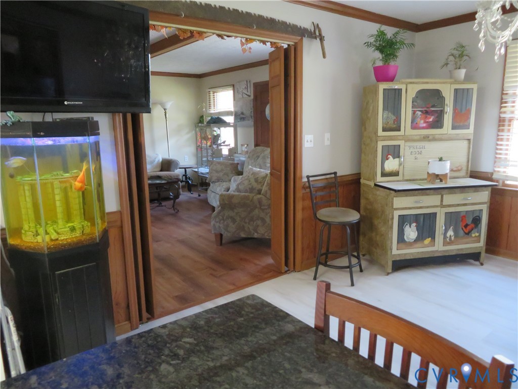 44 Adsit Lane Freeman, VA 23856 - Photo 34 of 58 a living room with furniture and a flat screen tv