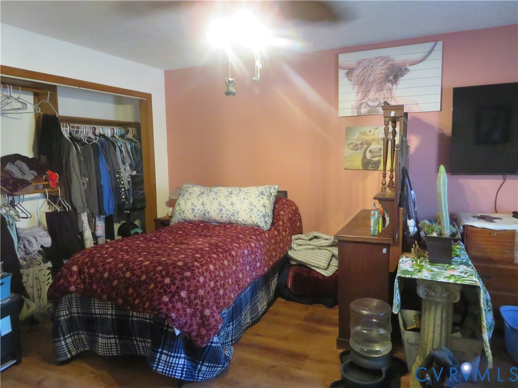 44 Adsit Lane Freeman, VA 23856 - Photo 53 of 58 a bedroom with a bed a flat screen tv and dresser