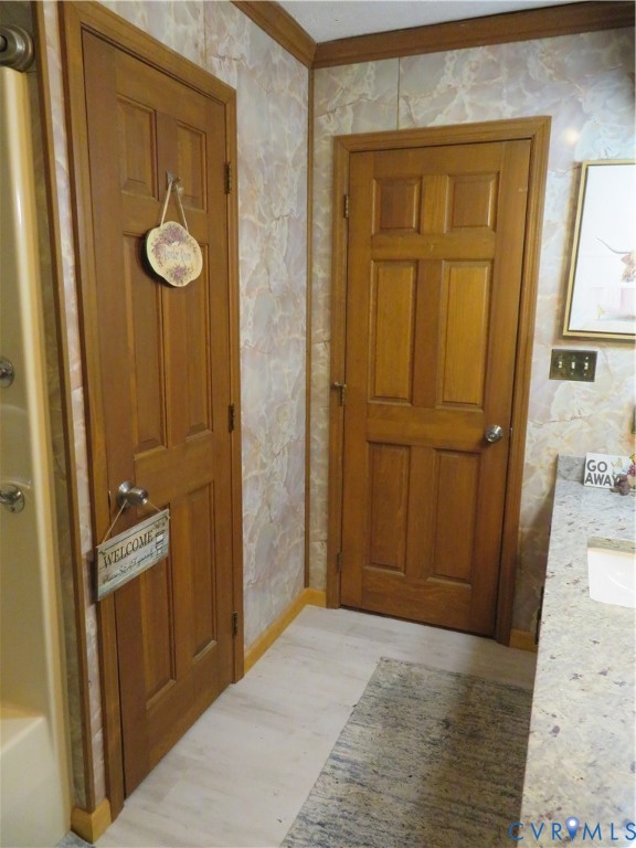 44 Adsit Lane Freeman, VA 23856 - Photo 55 of 58 an entryway door with wooden floor