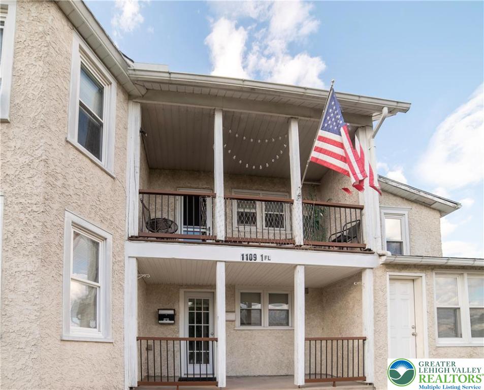 1109 Catasauqua Road Whitehall, PA 18052 - Photo 19 of 58 1109 Unit 2, 2nd Fl side balcony.