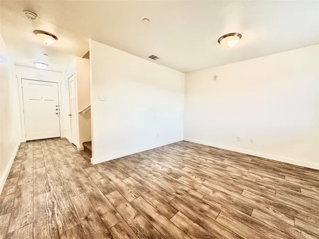 a view of empty room