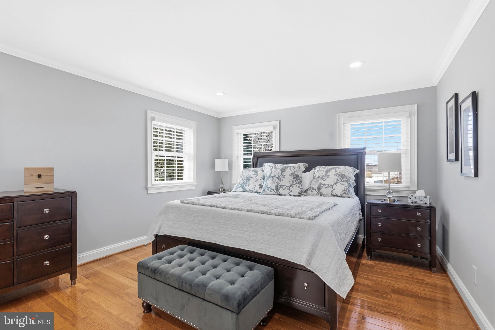6837 White Rock Road Sykesville, MD 21784 - Photo 13 of 36 a bedroom with a bed and a dresser