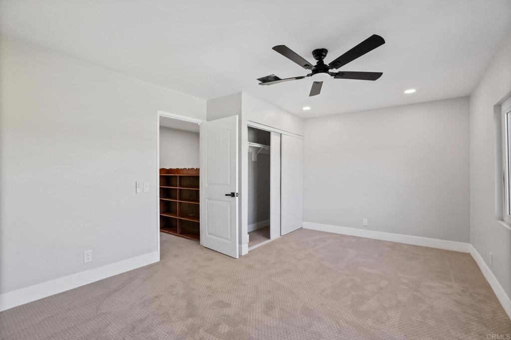 611 9th Street Ramona, CA 92065 - Photo 27 of 39 a view of an empty room with a ceiling fan