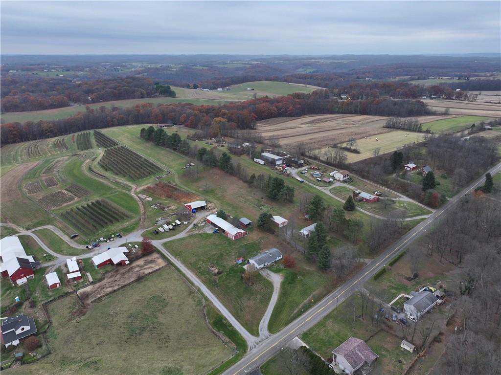 111 Leopard Road Evans City, PA 16033 - Photo 43 of 43 an aerial view of residential houses with outdoor space