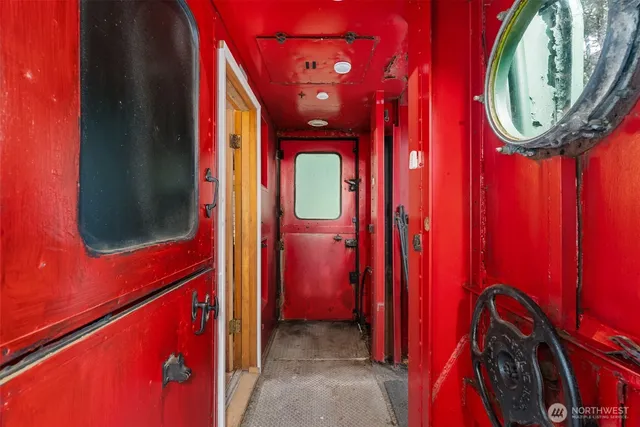 a view of a kitchen with electric appliances