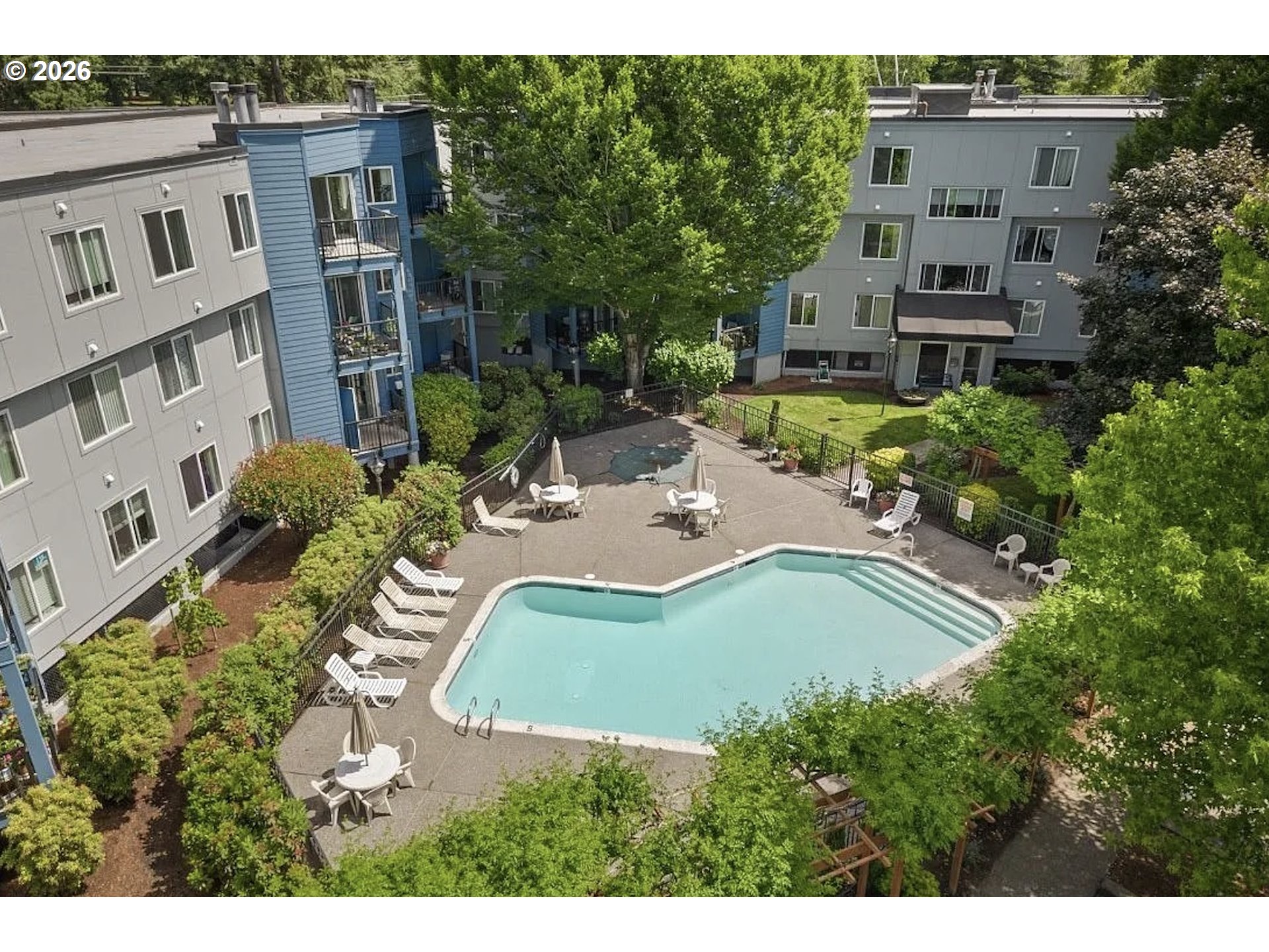 8720 Southwest Tualatin Road, Unit 205 Tualatin, OR 97062 - Photo 23 of 23 a aerial view of a house