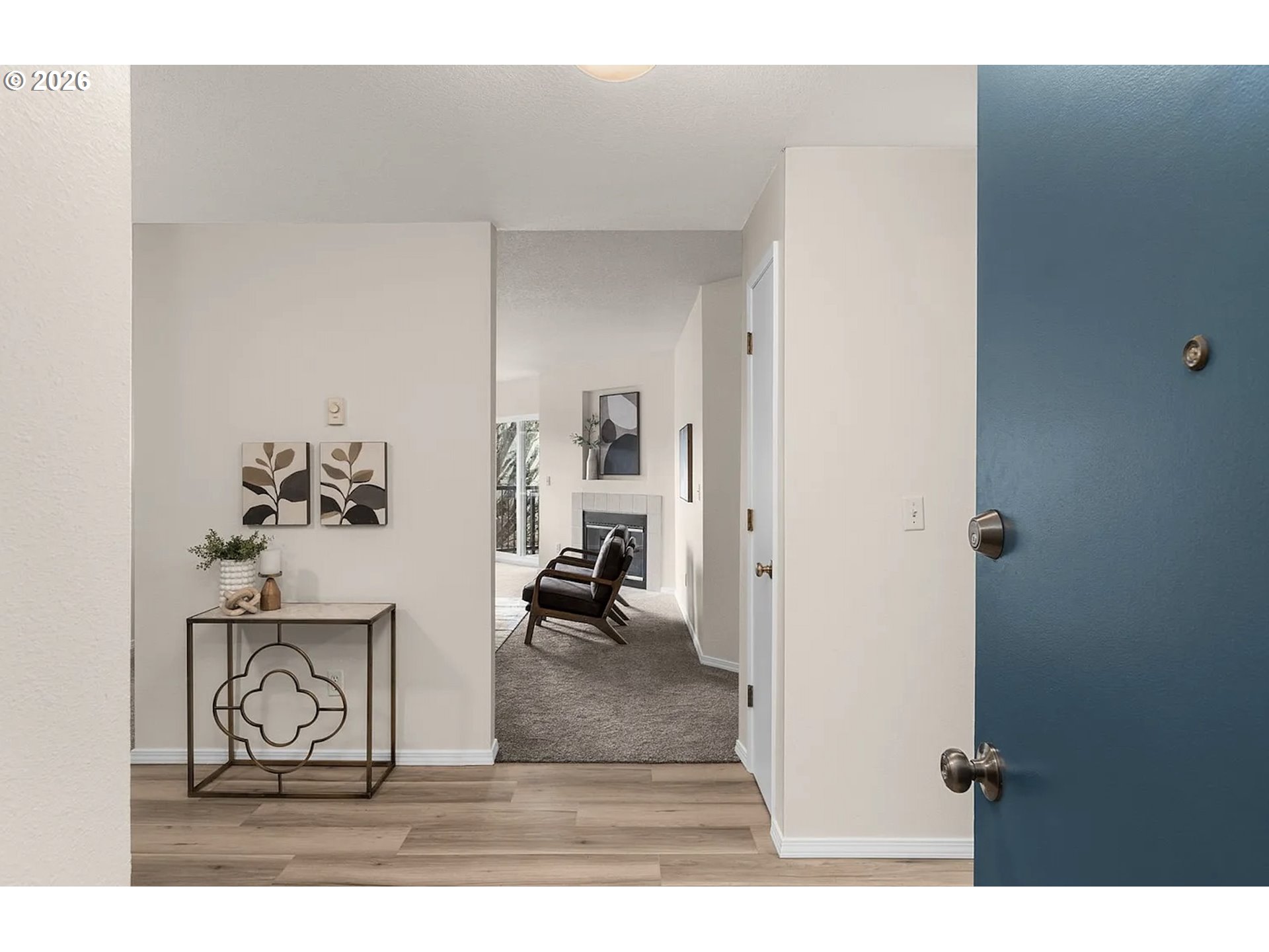 8720 Southwest Tualatin Road, Unit 205 Tualatin, OR 97062 - Photo 3 of 23 a view living room with a wooden floor