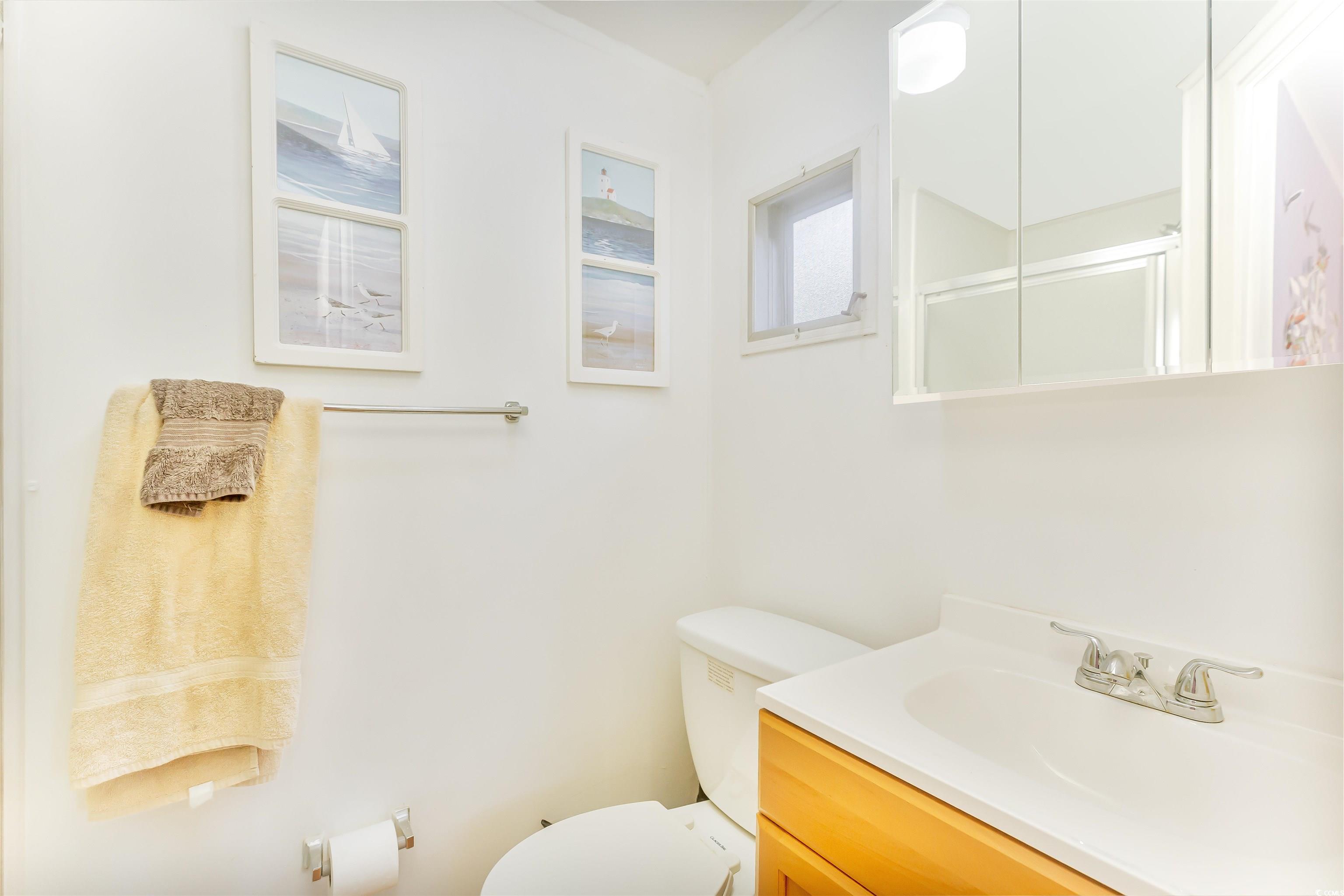 382 West Canal Street Murrells Inlet, SC 29576 - Photo 29 of 38 Bathroom with vanity and toilet