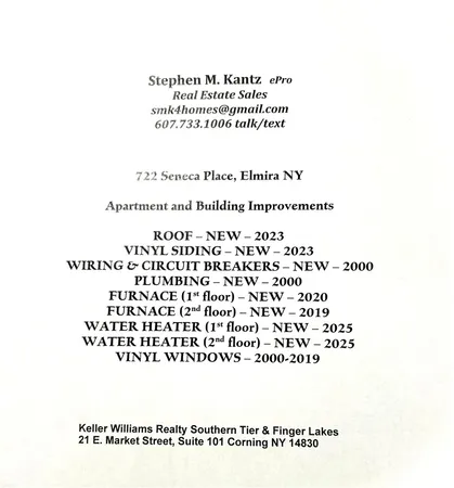 $130,100 | 722 Seneca Place, Elmira, NY 14904