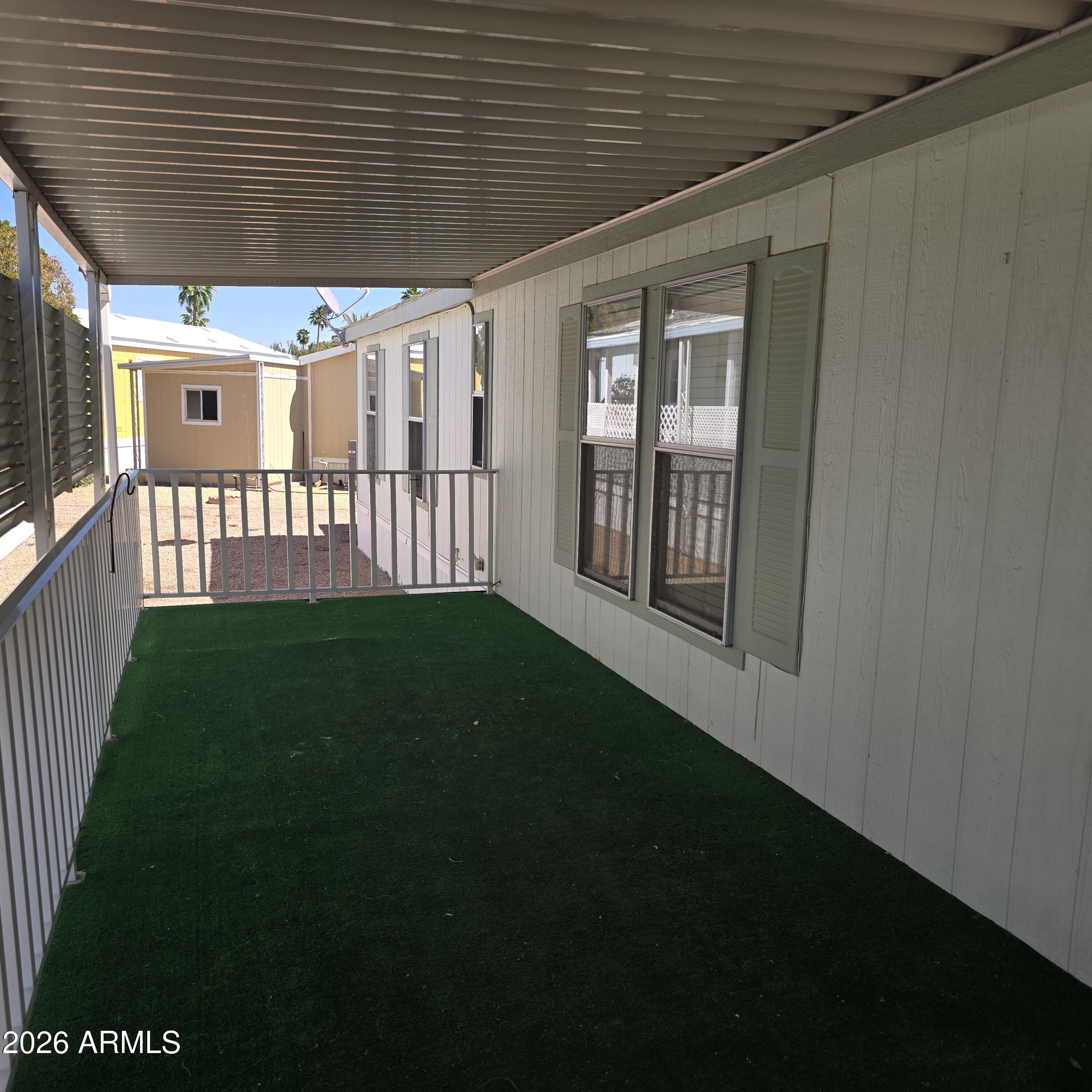 205 West Bell Road, Unit 131 Phoenix, AZ 85023 - Photo 3 of 47 a view of a porch with a backyard
